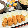 カキフライ定食