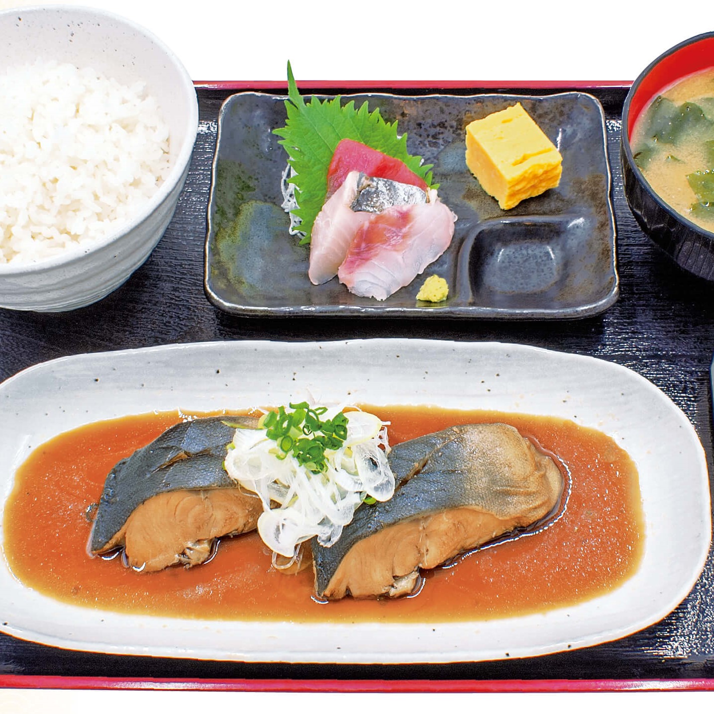 銀だら煮付け定食
